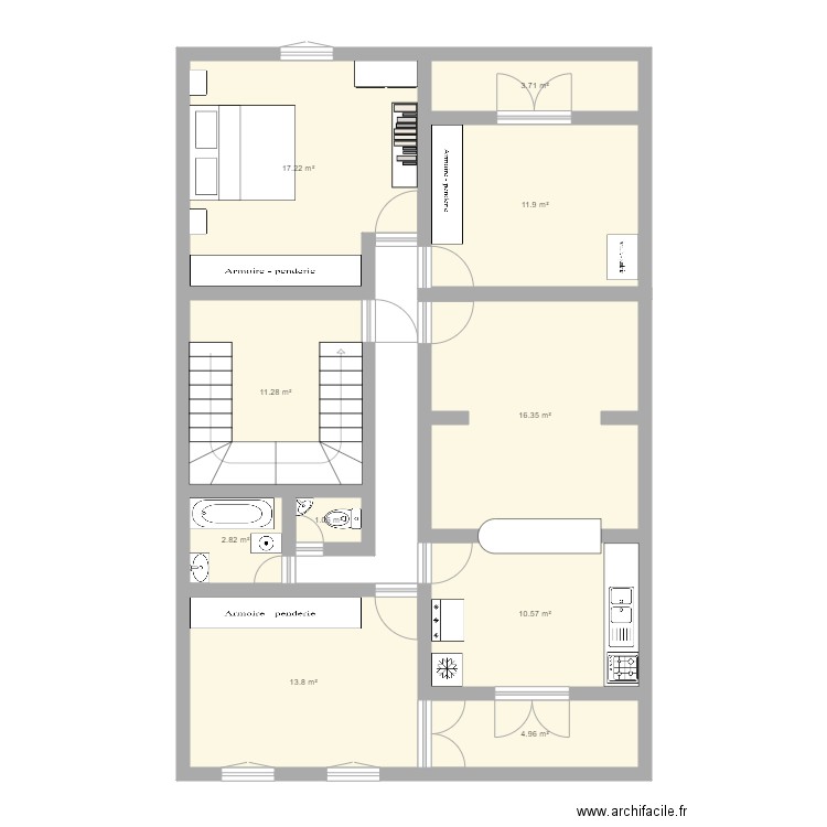 BENMERIEM IDIR MOHAMED. Plan de 0 pièce et 0 m2