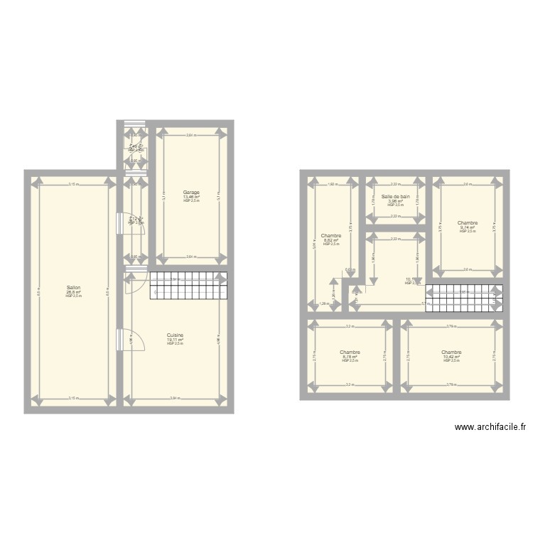 Yann plan. Plan de 0 pièce et 0 m2