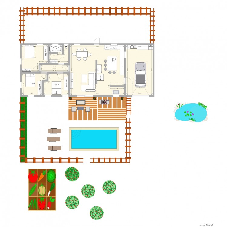 maison bientot. Plan de 0 pièce et 0 m2