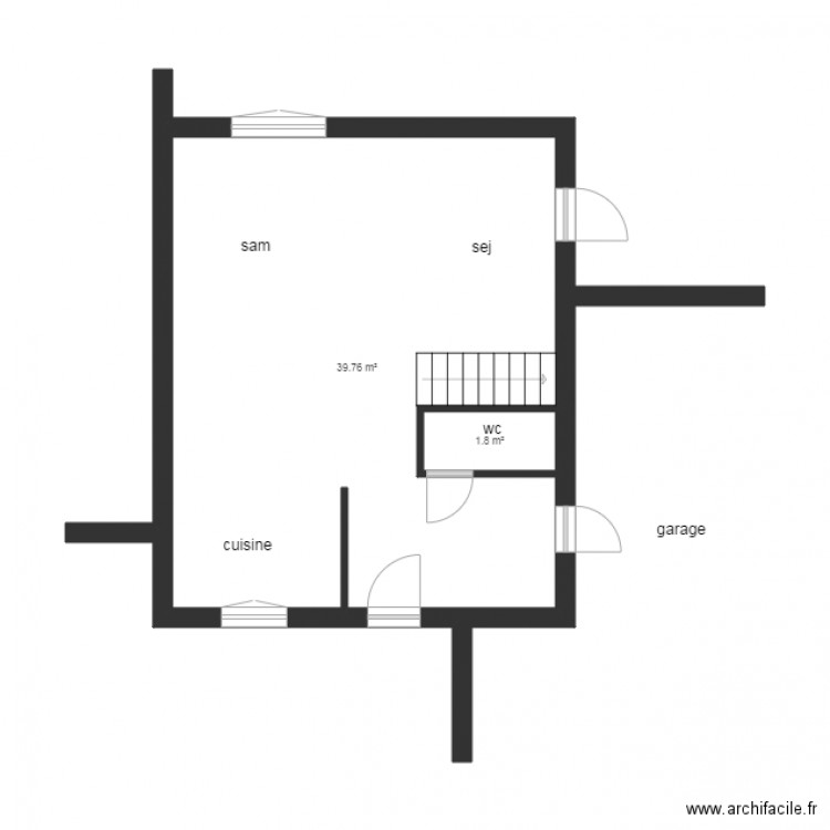 plan FELIX St Romain le P. Plan de 0 pièce et 0 m2