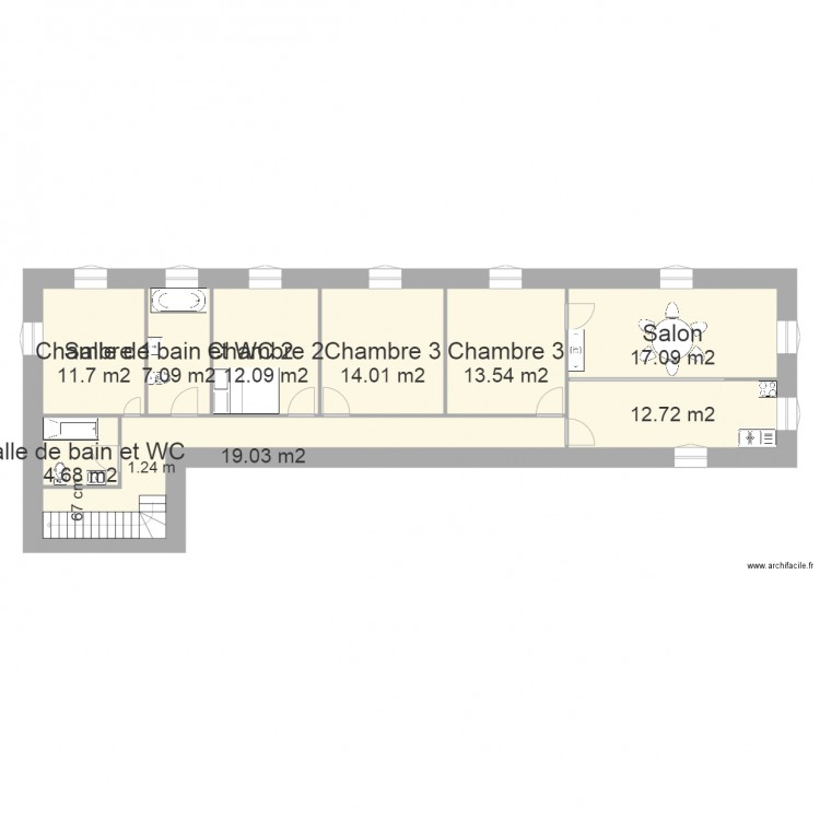 Saint Hilarion. Plan de 0 pièce et 0 m2