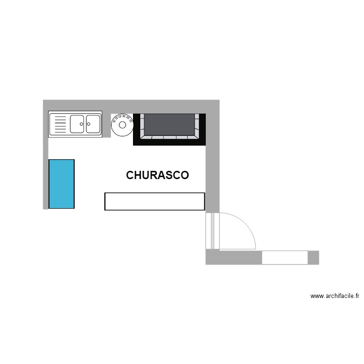 casanossa SHURASCO. Plan de 0 pièce et 0 m2