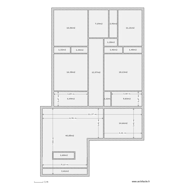 maison pm4. Plan de 