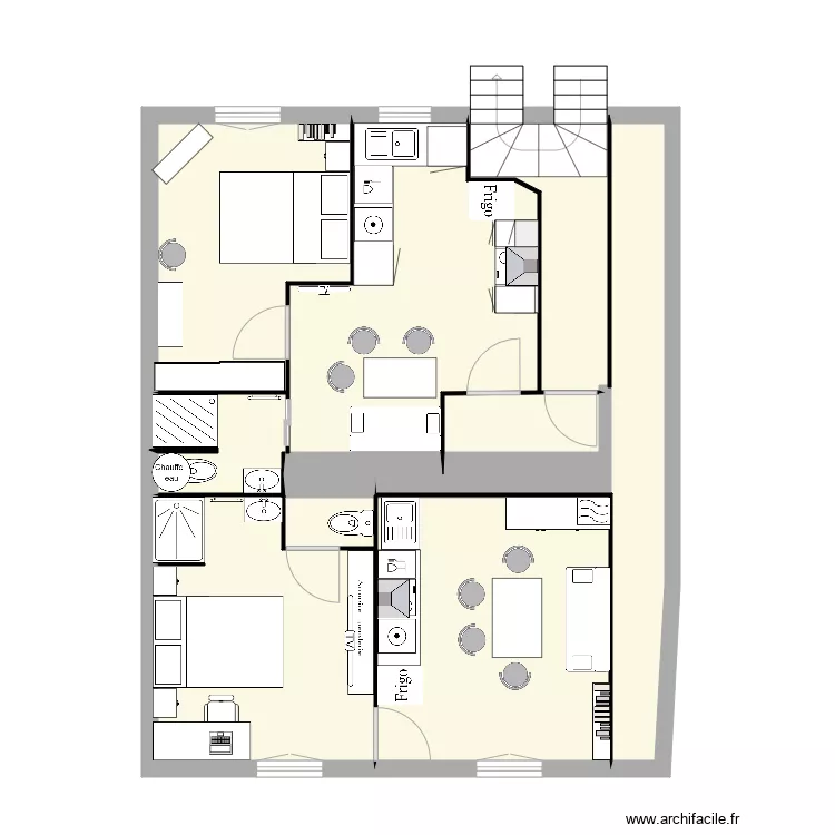 2eme &eacute;tage V07. Plan de 
