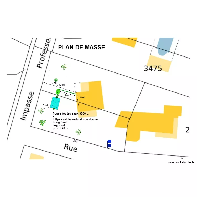 Levasseur filtre sable. Plan de 