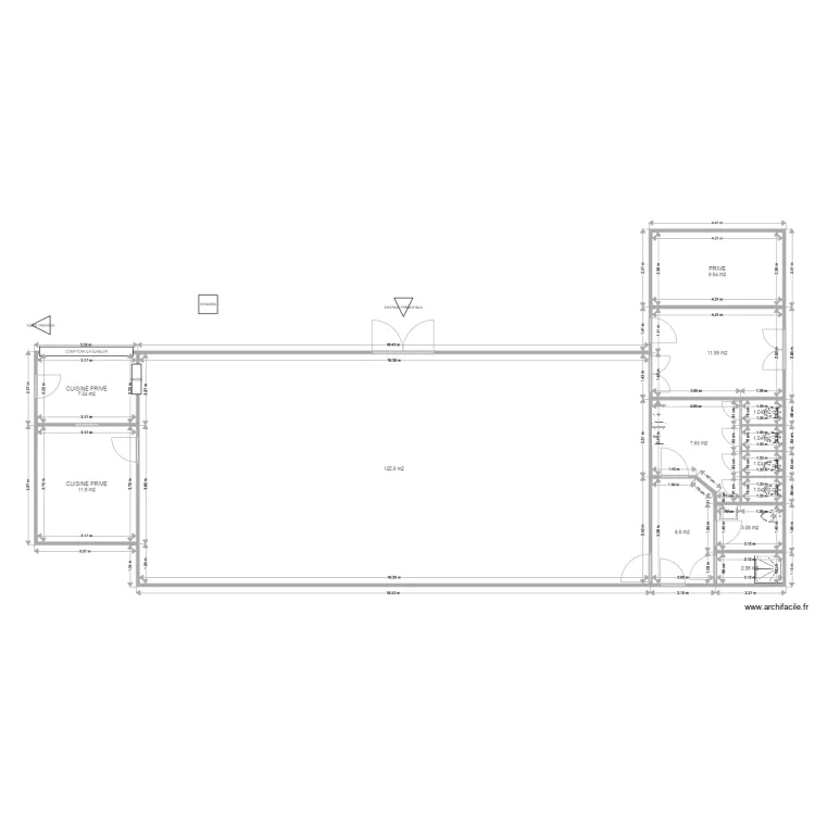 CMCAS SALLE SURY AUX BOIS. Plan de 