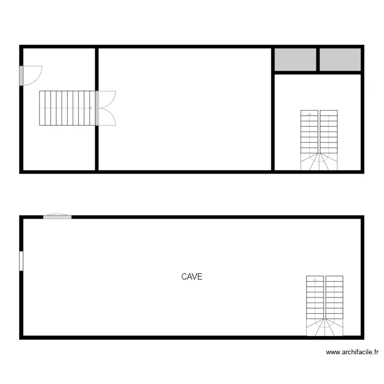 Plan Marthe 3. Plan de 