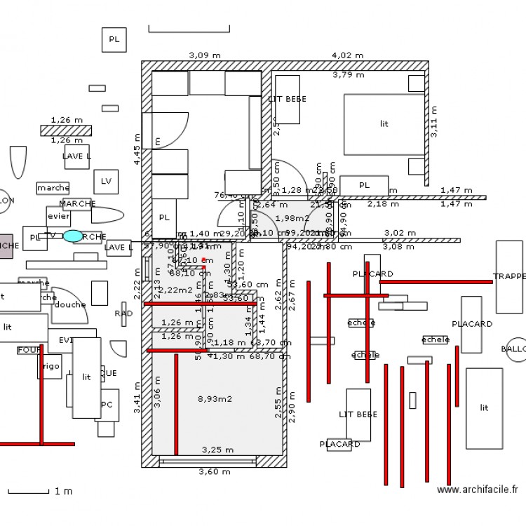 GITE ANT VIDE. Plan de 0 pièce et 0 m2