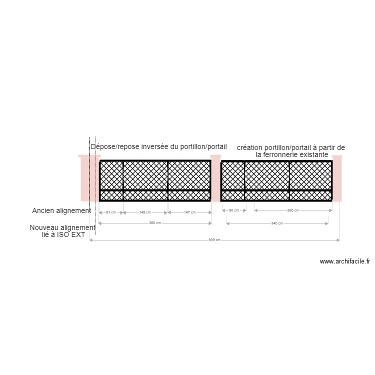 Clôture sambat PRO V2. Plan de 8 pièces et 0 m2