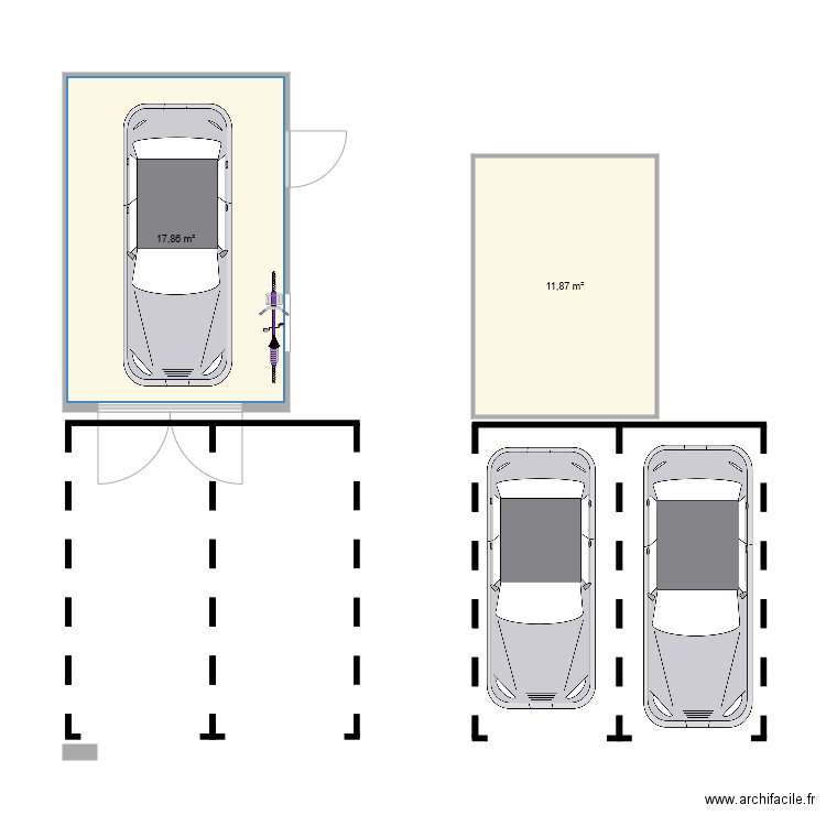 voiture. Plan de 0 pièce et 0 m2