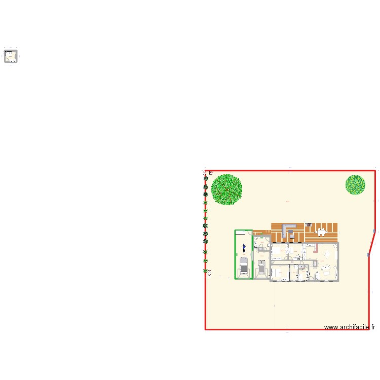 la Trugalle. Plan de 0 pièce et 0 m2