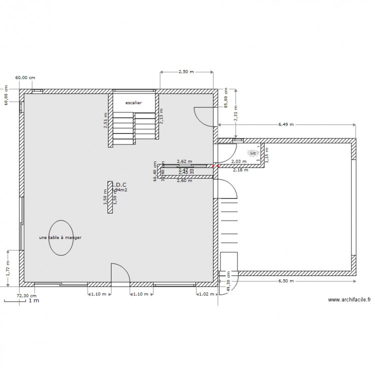 planyvi. Plan de 0 pièce et 0 m2