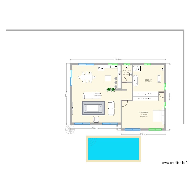 plan Tata Chérifa5. Plan de 0 pièce et 0 m2
