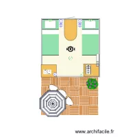 fjord 9m2  2 x1 personnes