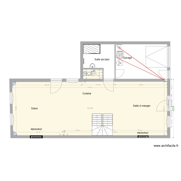 Charlotteplaco. Plan de 0 pièce et 0 m2