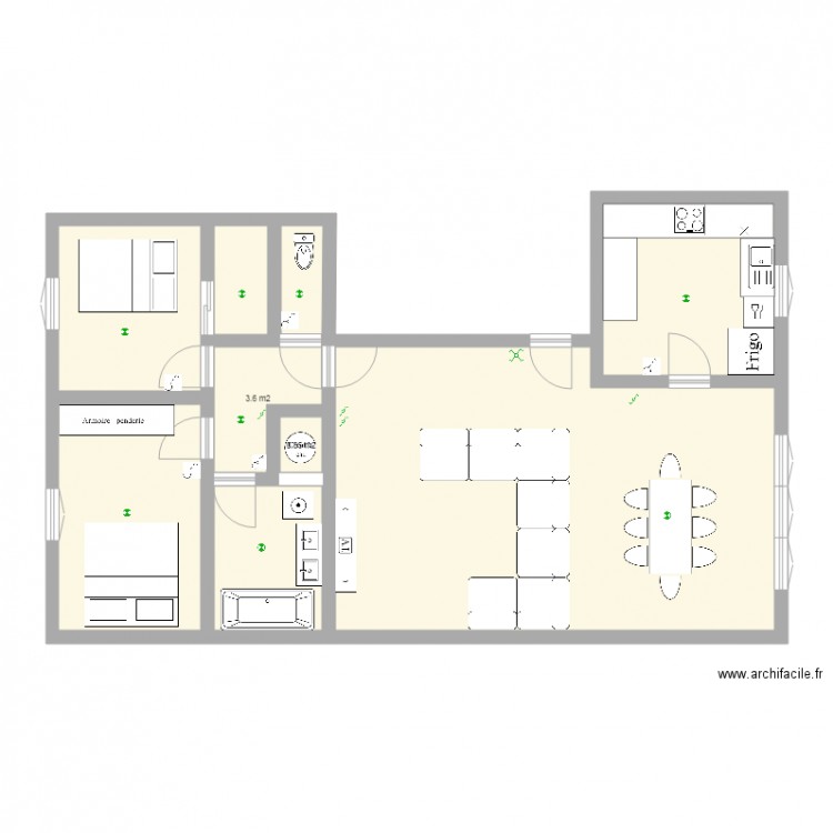 Clement. Plan de 0 pièce et 0 m2