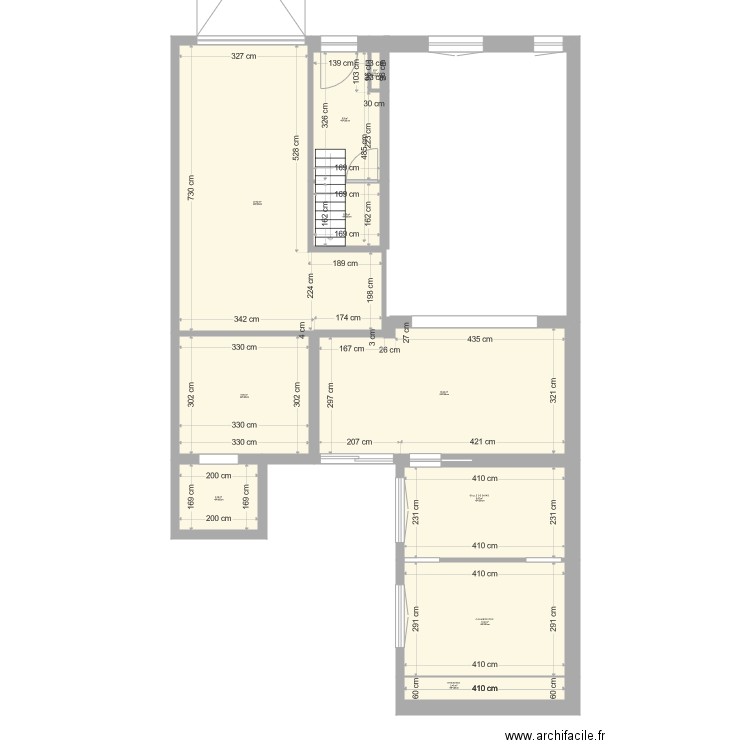 hesdigneul cuisine agrandie 4. Plan de 0 pièce et 0 m2