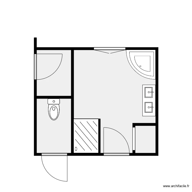 GIBAUT fille. Plan de 