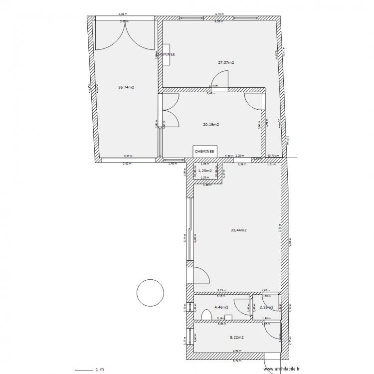 PARYS. Plan de 0 pièce et 0 m2