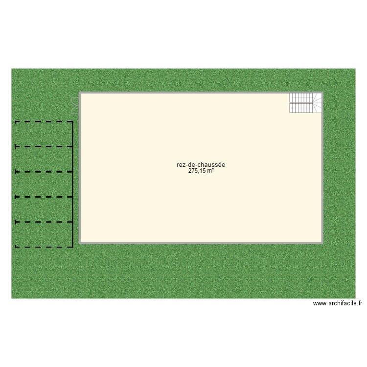 plan rdc. Plan de 0 pièce et 0 m2