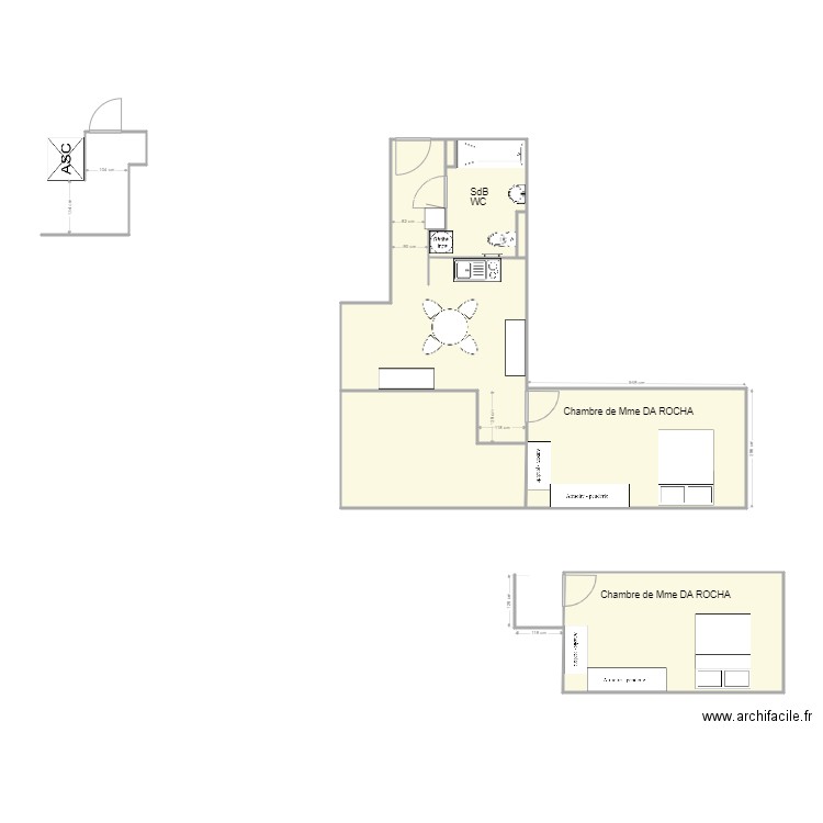 Fanny DA ROCHA. Plan de 0 pièce et 0 m2