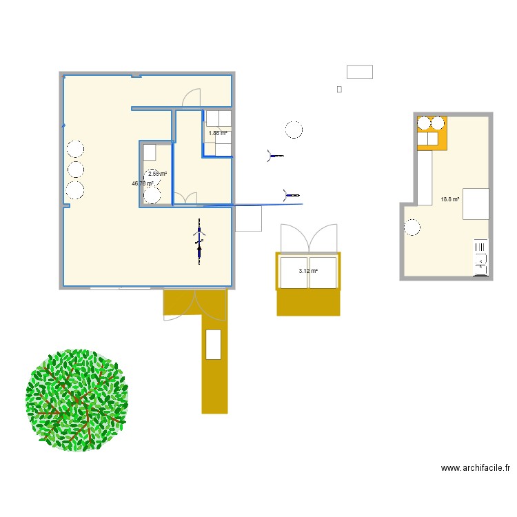 cuisine orpierre. Plan de 0 pièce et 0 m2