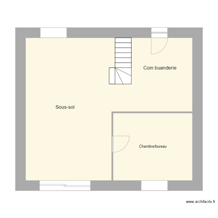 fauve avant . Plan de 0 pièce et 0 m2