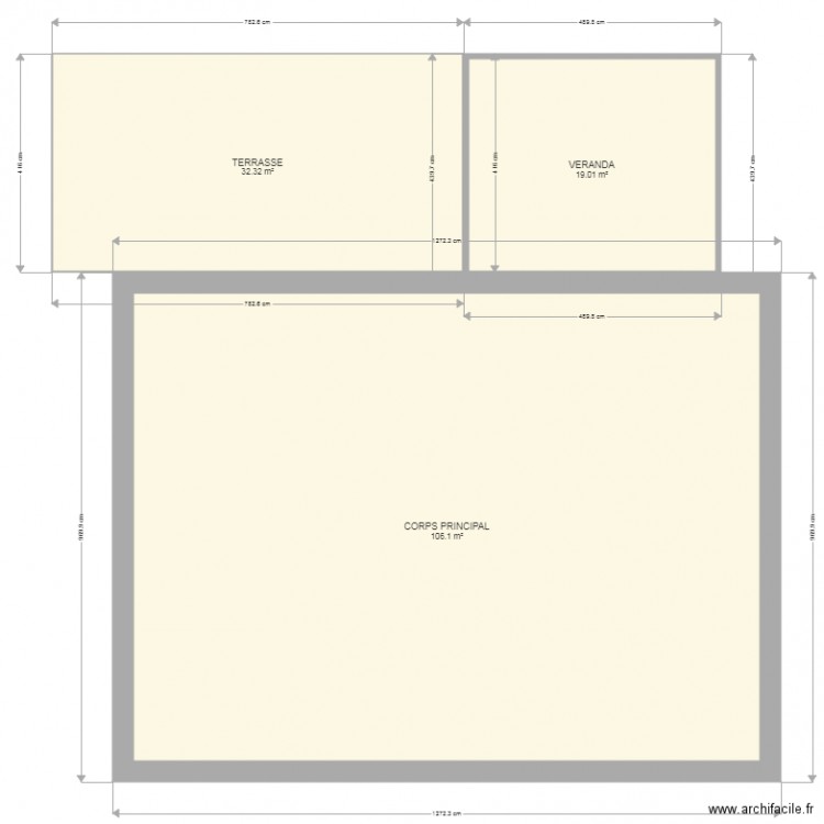 plan masse edl. Plan de 0 pièce et 0 m2