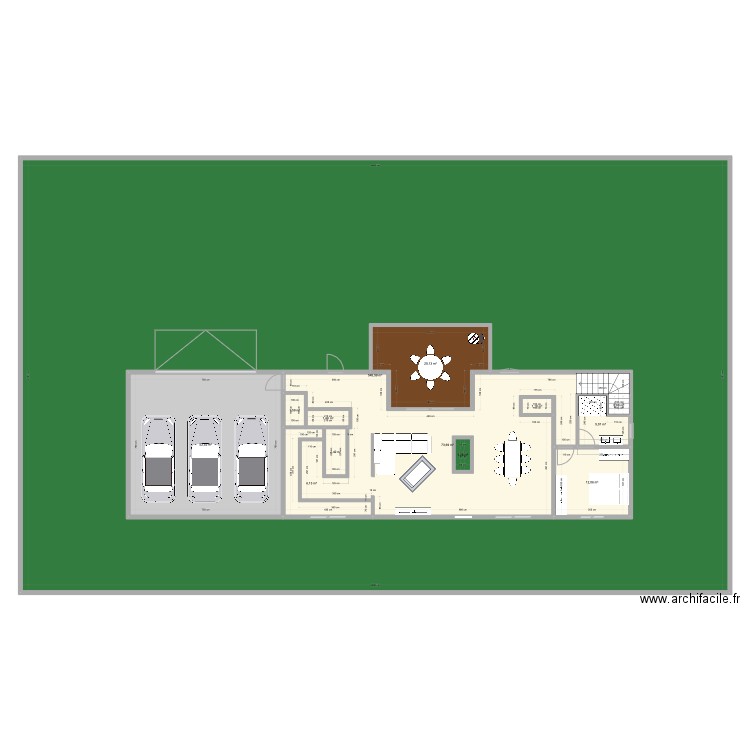 PLAN MAISON 118. Plan de 0 pièce et 0 m2