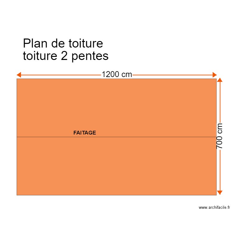 PLAN DE TOITURE. Plan de 0 pièce et 0 m2