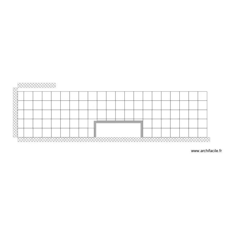terrasse. Plan de terrasse. Plan de