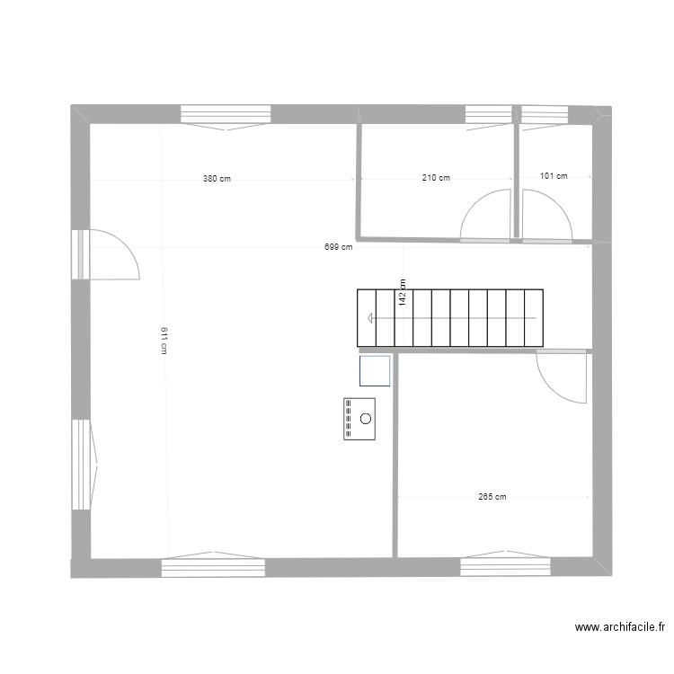 chalet. Plan de 0 pièce et 0 m2