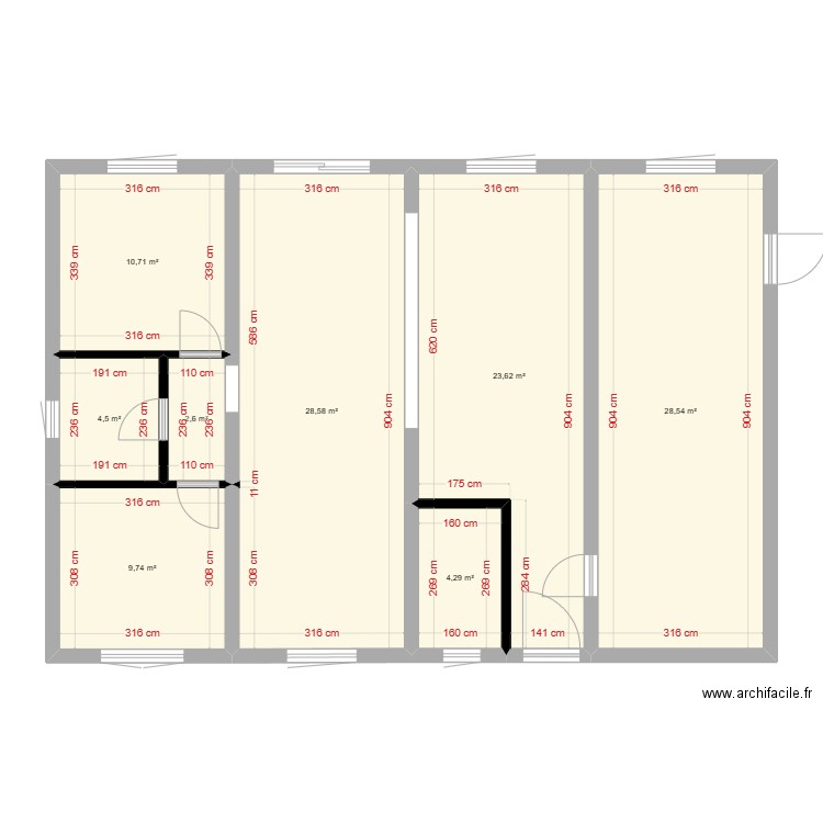  one floor 4 original2. Plan de 0 pièce et 0 m2