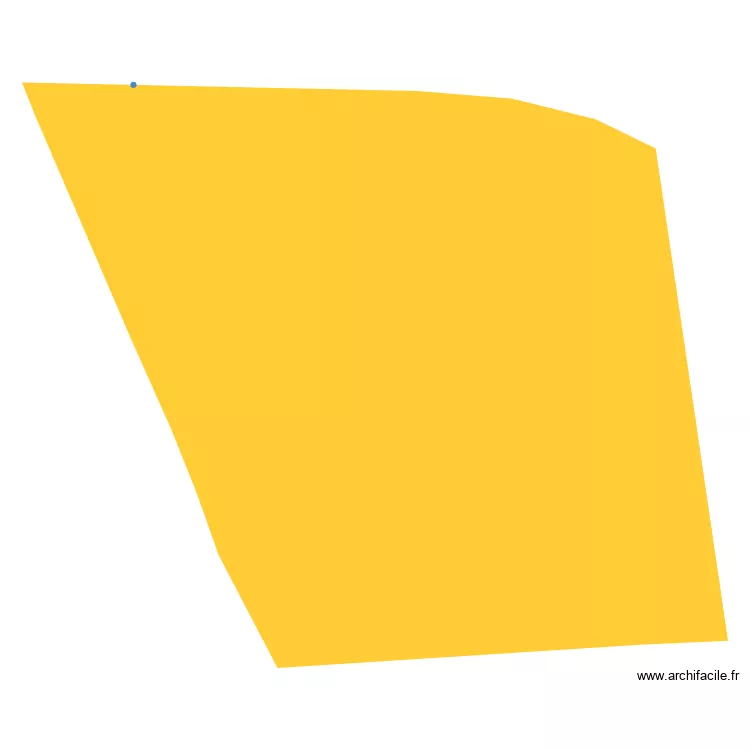 parcelle B&eacute;no. Plan de 