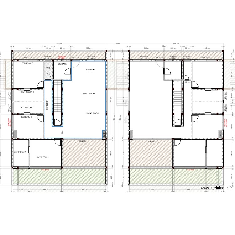 INZOZI 6. Plan de 128 pièces et 1511 m2