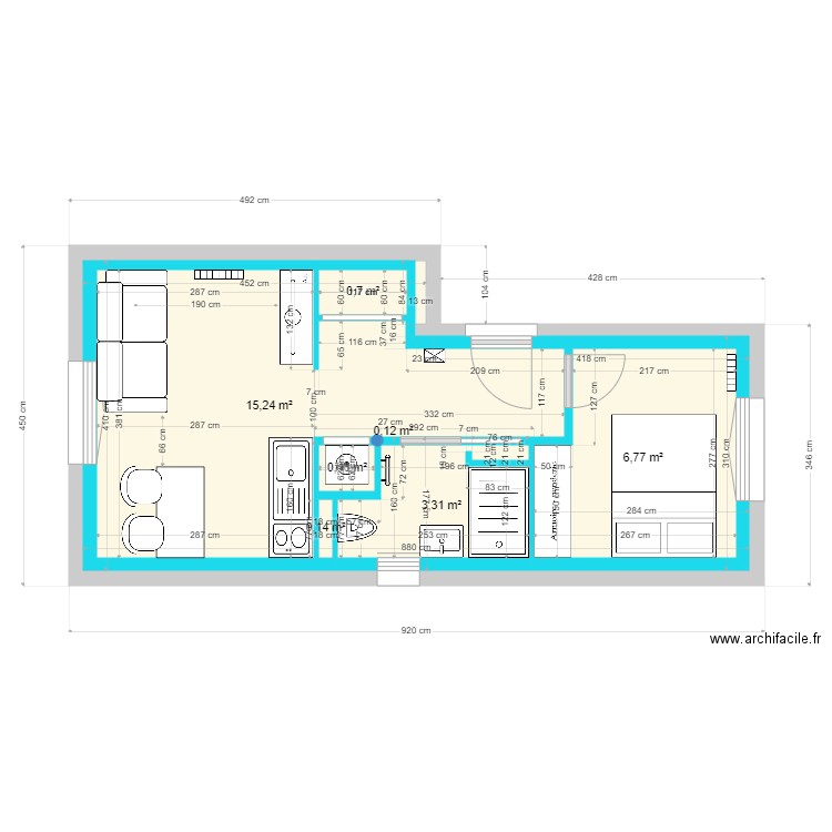 Appart 103. Plan de 0 pièce et 0 m2