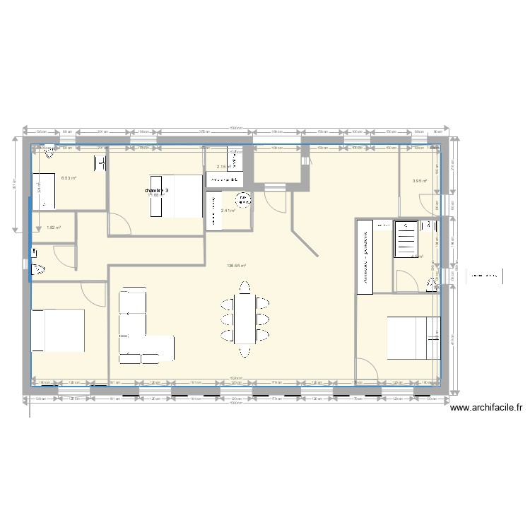 grezac laithier. Plan de 0 pièce et 0 m2