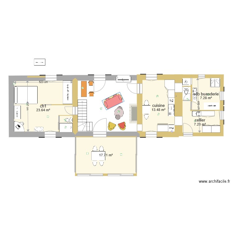 maison lavignasseélectricité2. Plan de 0 pièce et 0 m2