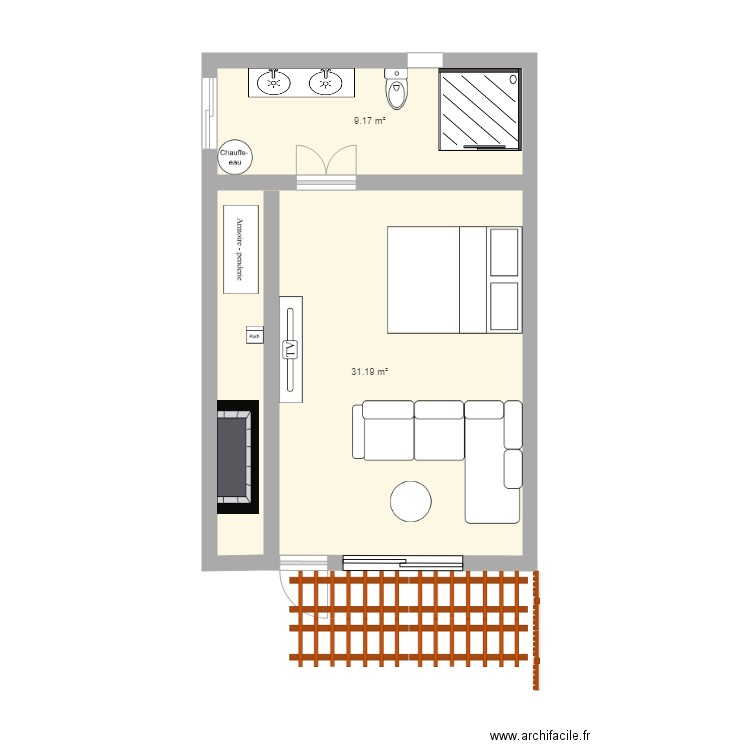  bungalows 850m par 600m soit 800m par 560m lit perpendiculaire news. Plan de 0 pièce et 0 m2