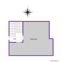 Planritning AVI 926 takterrass