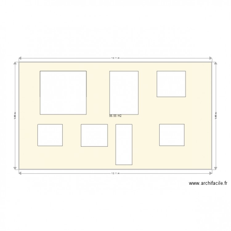 façade sud 2. Plan de 0 pièce et 0 m2