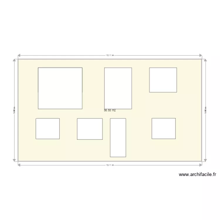 façade sud 2. Plan de façade sud 2. Plan de