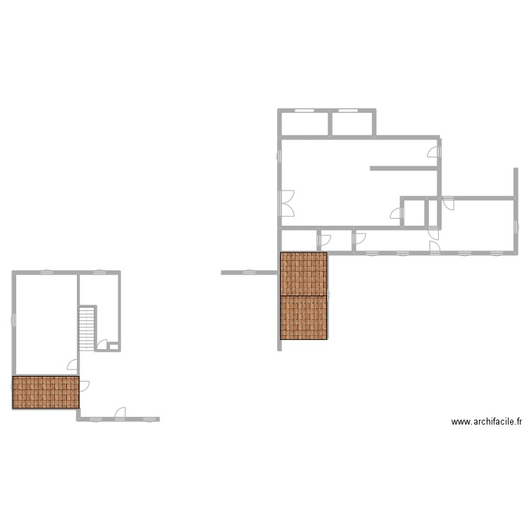 BOULESTREAU R. Plan de 15 pièces et 142 m2