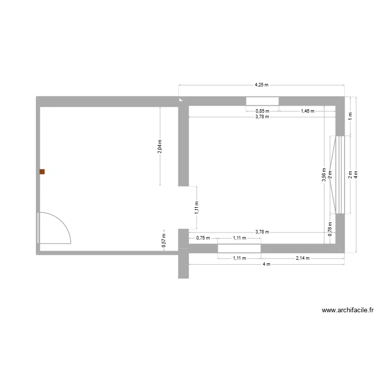 projet1_vide. Plan de 