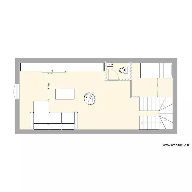 MAISON NIVEAU 2. Plan de MAISON NIVEAU 2. Plan de