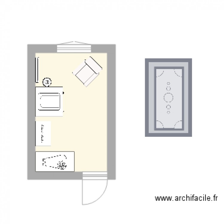 chambre bebe. Plan de 0 pièce et 0 m2