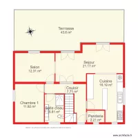 BI 2200 rdc non c&ocirc;t&eacute;