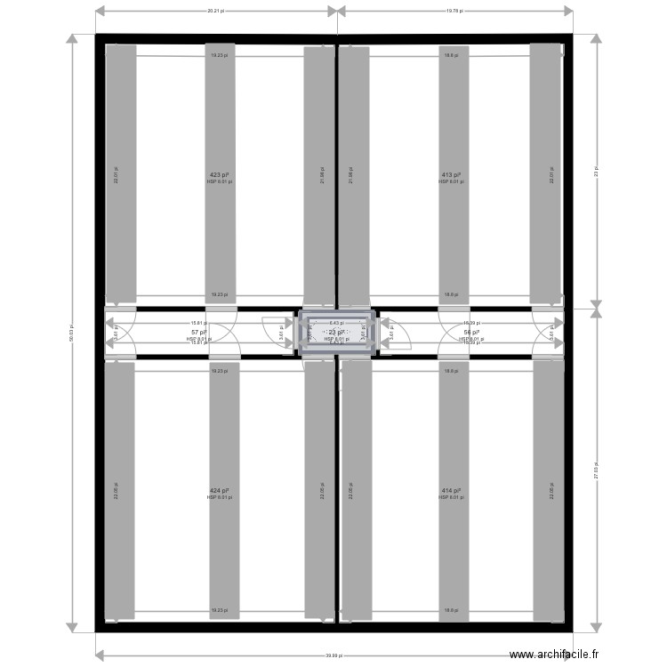 pl 32 lumiere 2. Plan de 0 pièce et 0 m2