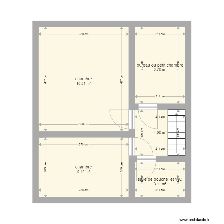 jambes Amée 202 et 1. Plan de 0 pièce et 0 m2