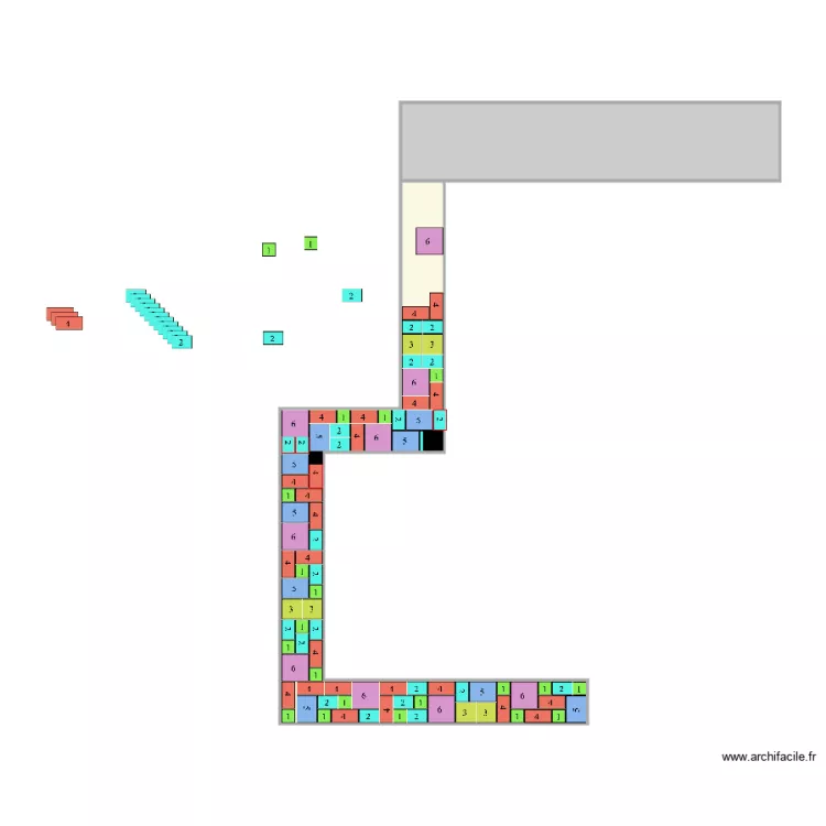TERRASSE PTK VV 1. Plan de 